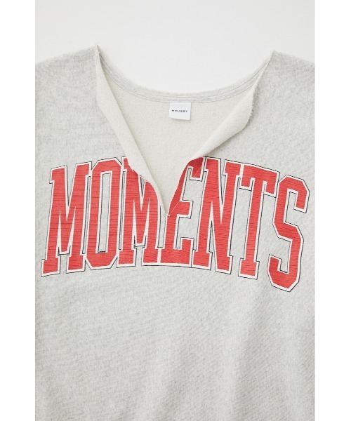 MOUSSY REMAKE LIKE V NECK プルオーバー MOUSSY（マウジー）の「REMAKE LIKE V NECK プルオーバー（スウェット