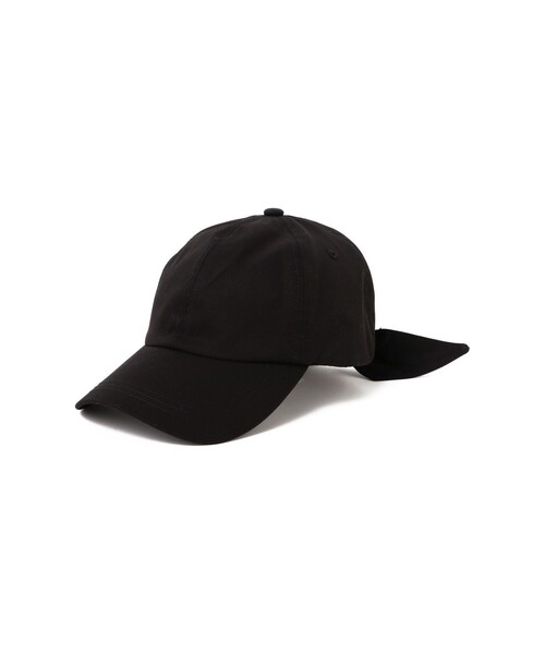 Ray BEAMS（レイビームス）の「Casselini × Ray BEAMS / 別注 リボン キャップ（ハット・レディース・ブラック/ベージュ・ONE SIZE）」の6枚目の写真