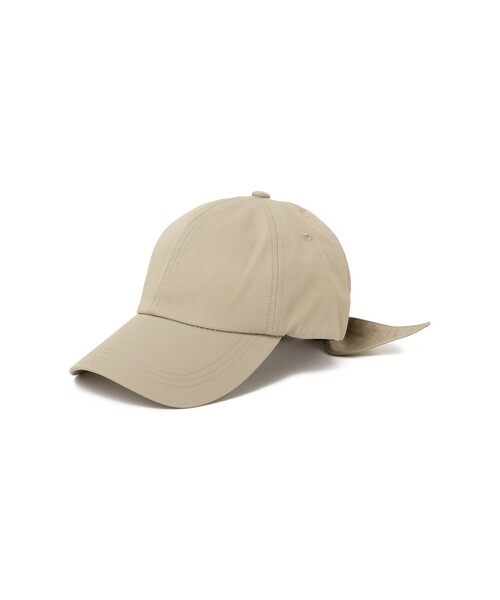 Ray BEAMS（レイビームス）の「Casselini × Ray BEAMS / 別注 リボン キャップ（ハット・レディース・ブラック/ベージュ・ONE SIZE）」の9枚目の写真