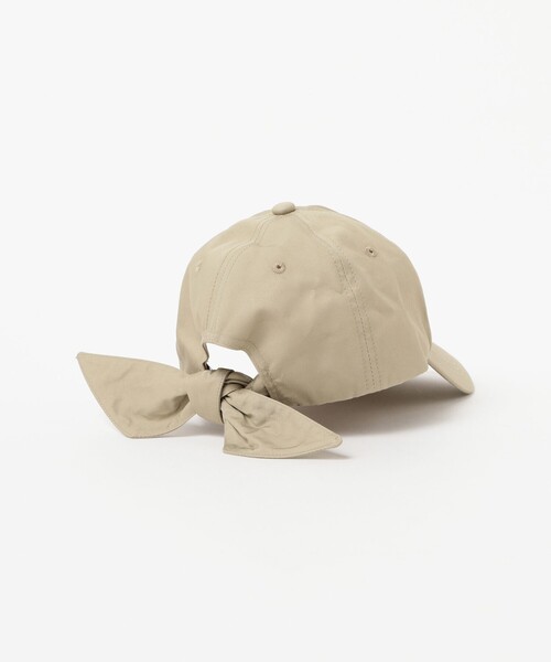 Ray BEAMS（レイビームス）の「Casselini × Ray BEAMS / 別注 リボン キャップ（ハット・レディース・ブラック/ベージュ・ONE SIZE）」の11枚目の写真