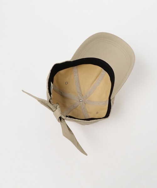 Ray BEAMS（レイビームス）の「Casselini × Ray BEAMS / 別注 リボン キャップ（ハット・レディース・ブラック/ベージュ・ONE SIZE）」の14枚目の写真