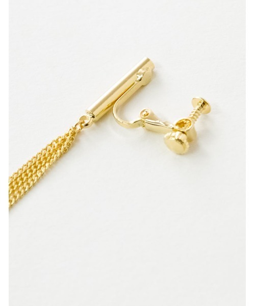 Re:EDIT（リエディ）の「[神山まりあさん着用]シンプルロングチェーンイヤリング（イヤリング・レディース・シルバー/ゴールド・FREE）」の6枚目の写真