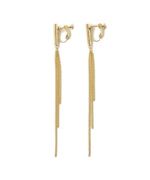 Re:EDIT（リエディ）の「[神山まりあさん着用]シンプルロングチェーンイヤリング（イヤリング・レディース・シルバー/ゴールド・FREE）」の8枚目の写真