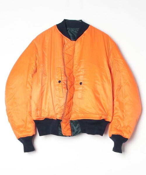 MILITARY(ミリタリー)の「U.S MILITARY ユーエスミリタリー / GREENBRIER DEAD-STOCK MA-1 デッドストック ヴィンテージ 古着 エムエーワン ボンバージャケット(MA-1・メンズ・ブラック/オリーブ/グレー/ネイビー・XXX-LARGE/X-LARGE/LARGE)」の6枚目の写真