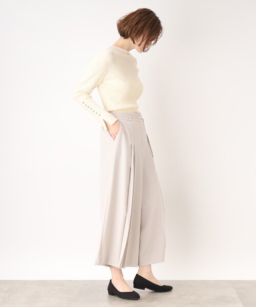 grove（グローブ）の「◆着回し力自由自在!クラシカルリブプルオーバー（ニット/セーター・レディース・ライトブルー/アイボリー/アイボリー系2・02/03/01/05/04）」の5枚目の写真