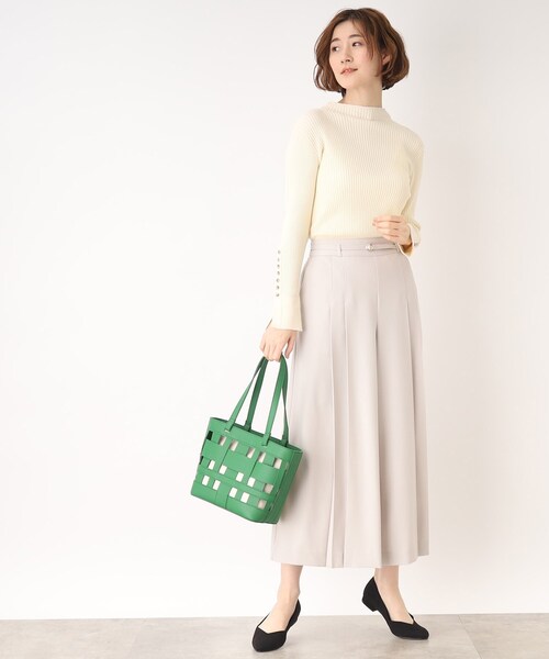 grove（グローブ）の「◆着回し力自由自在!クラシカルリブプルオーバー（ニット/セーター・レディース・ライトブルー/アイボリー/アイボリー系2・02/03/01/05/04）」の8枚目の写真