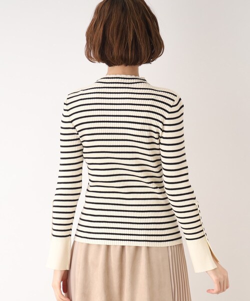 grove（グローブ）の「◆着回し力自由自在!クラシカルリブプルオーバー（ニット/セーター・レディース・ライトブルー/アイボリー/アイボリー系2・02/03/01/05/04）」の22枚目の写真