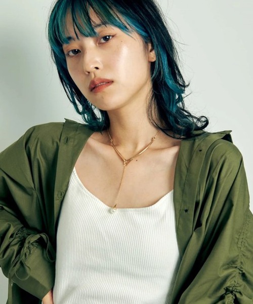 GOLDY（ゴールディ）の「【GOLDY】フローイング パール "Y"シェイプ ネックレス / 3220904（ネックレス・レディース・ゴールド/ゴールド系その他2/シルバー系その他/シルバー・FREE）」の12枚目の写真