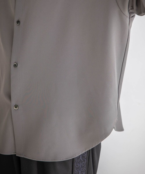 RAGEBLUE（レイジブルー）の「フラワー刺繍/ラグイージーシャツ（シャツ/ブラウス・メンズ・ダークグレー/ホワイト/ブラック・MEDIUM/LARGE）」の21枚目の写真