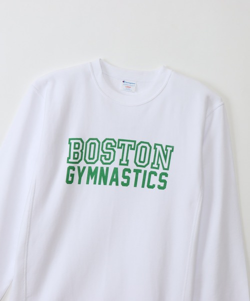 Champion（チャンピオン）の「【Champion/チャンピオン】メンズ リバースウィーブ(R) クルーネックスウェットシャツ（スウェット・メンズ・ダークブラック/サックスブルー/ネイビー/オレンジ系その他/グレー/ホワイト・X-LARGE/LARGE/MEDIUM）」の14枚目の写真