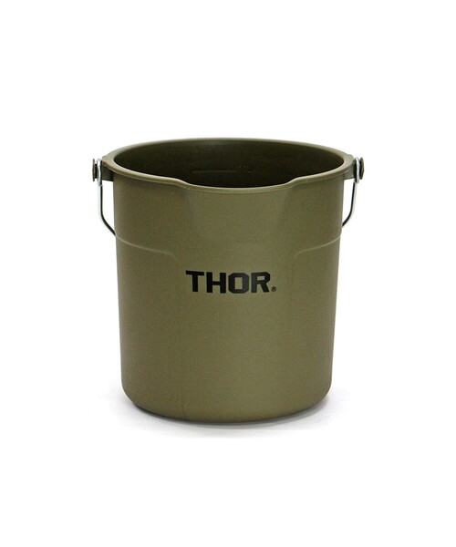 Detail（ディテール）の「Detail/ディテール THOR Round Bucket 10L/ ソー ラウンド バケツ 10L（掃除グッズ・メンズ・ブラック/ベージュ/オリーブ・ONE SIZE）」の3枚目の写真