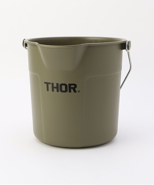 Detail（ディテール）の「Detail/ディテール THOR Round Bucket 10L/ ソー ラウンド バケツ 10L（掃除グッズ・メンズ・ブラック/ベージュ/オリーブ・ONE SIZE）」の6枚目の写真