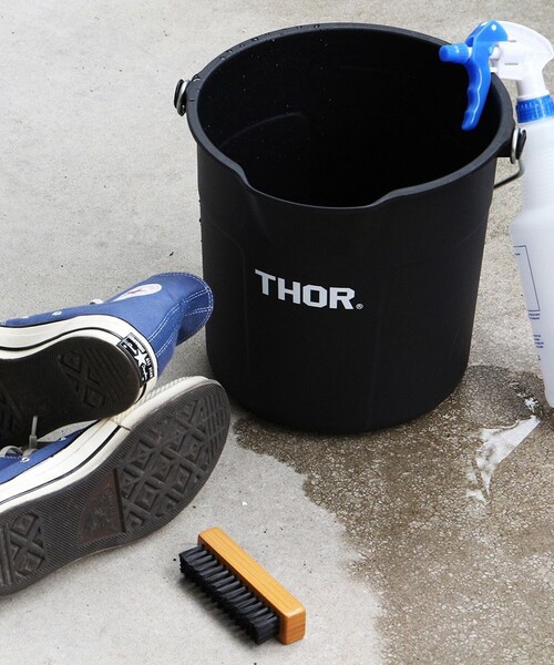 Detail（ディテール）の「Detail/ディテール THOR Round Bucket 10L/ ソー ラウンド バケツ 10L（掃除グッズ・メンズ・ブラック/ベージュ/オリーブ・ONE SIZE）」の7枚目の写真