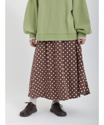 Samansa Mos2 | ドット柄マーメードスカート(スカート)