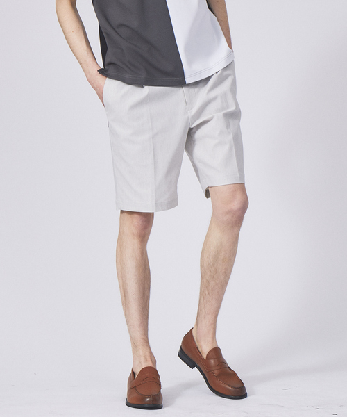 ABAHOUSE GRAY（アバハウスグレイ）の「【セットアップ対応】COOL DRYMAX イージー ショーツ / ショートパンツ（その他パンツ・メンズ・モカ/ネイビー/グレー/ブルー/グレイッシュベージュ/ブラック/その他・46/48/50）」の5枚目の写真