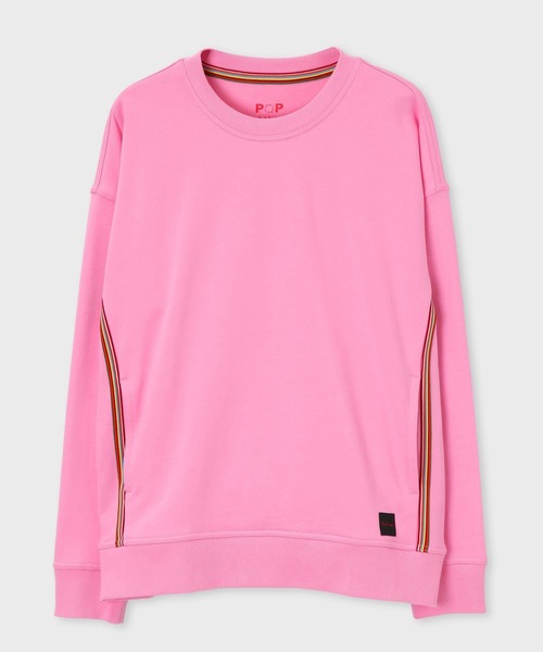 Paul Smith PINK ポールスミスピンク ニット カットソー ボーダー PS Paul Smith（ピーエスポールスミス）の「半袖ボーダー