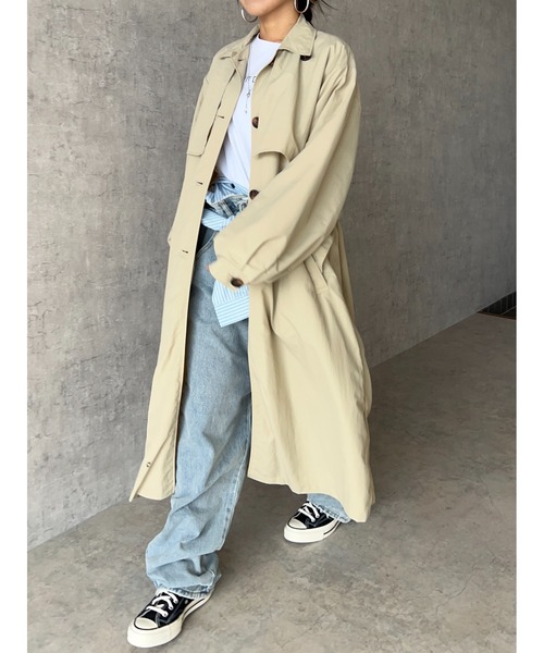 owndaily シャツドッキングデニムジャンプスーツ owndaily シャツドッキングデニムジャンプスーツ