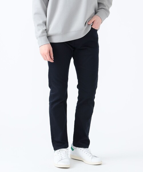 BEAMS HEART(ビームスハート)の「BEAMS HEART / サテン スキニーパンツ(その他パンツ・メンズ・ネイビー/ブラック/オリーブ/ベージュ/グレー・MEDIUM/SMALL/LARGE)」の5枚目の写真