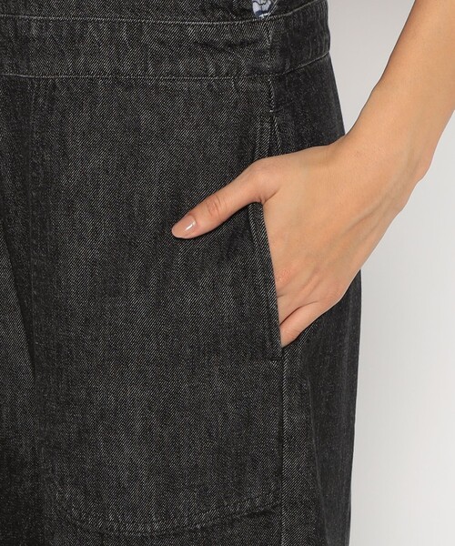 WOMEN'S DENIM SALOPETTE PANTS