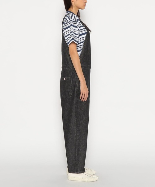 WOMEN'S DENIM SALOPETTE PANTS