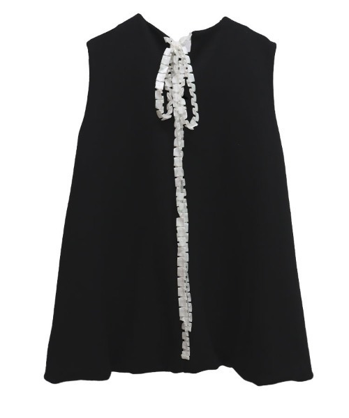 DONOBAN（ドノバン）の「バルーントップス（Tシャツ/カットソー・レディース・ホワイト×ブラック/ブルー系その他/ブラック×ホワイト・F）」の21枚目の写真