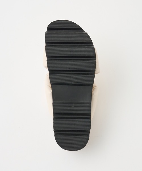 COLONY 2139（コロニートゥーワンスリーナイン）の「パテッドクロスベルトサンダル（サンダル・メンズ・アイボリー/ブラック・MEDIUM/LARGE）」の3枚目の写真