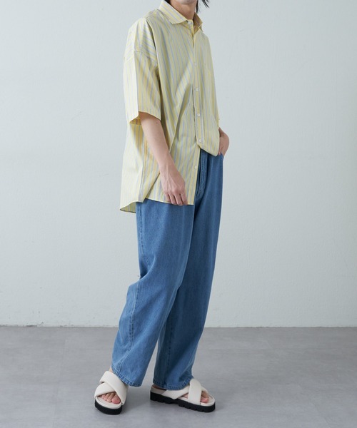 COLONY 2139（コロニートゥーワンスリーナイン）の「パテッドクロスベルトサンダル（サンダル・メンズ・アイボリー/ブラック・MEDIUM/LARGE）」の21枚目の写真