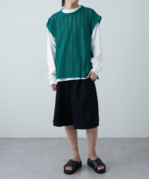 COLONY 2139（コロニートゥーワンスリーナイン）の「パテッドクロスベルトサンダル（サンダル・メンズ・アイボリー/ブラック・MEDIUM/LARGE）」の13枚目の写真