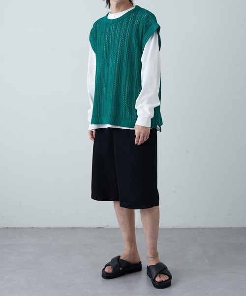 COLONY 2139（コロニートゥーワンスリーナイン）の「パテッドクロスベルトサンダル（サンダル・メンズ・アイボリー/ブラック・MEDIUM/LARGE）」の15枚目の写真