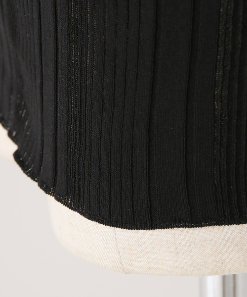 Noble（ノーブル）の「【ADAWAS】 PLEATED STITCH タンクトップ（タンクトップ・レディース・グリーン/ホワイト/ブラック・FREE）」の11枚目の写真