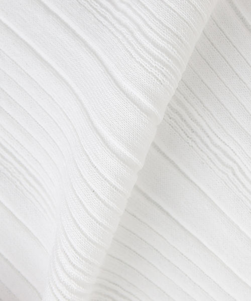 Noble（ノーブル）の「【ADAWAS】 PLEATED STITCH タンクトップ（タンクトップ・レディース・グリーン/ホワイト/ブラック・FREE）」の14枚目の写真