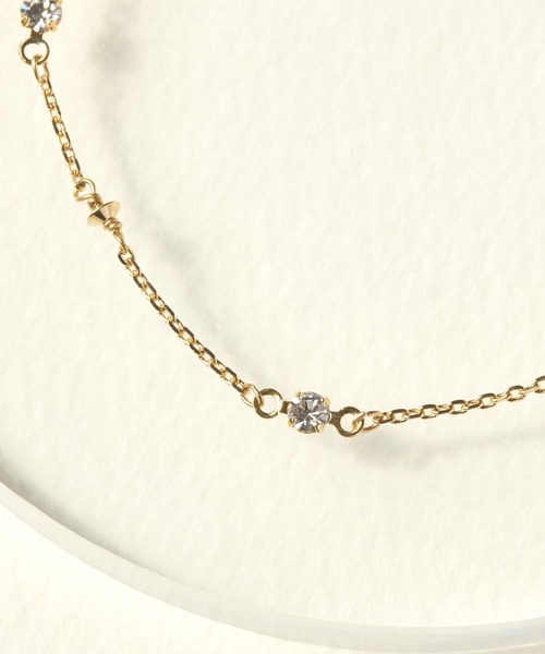 Phoebe(フィービィー)の「スキップグリッターブレスレット(ブレスレット・レディース・ピンクゴールド/イエローゴールド・FREE)」の8枚目の写真