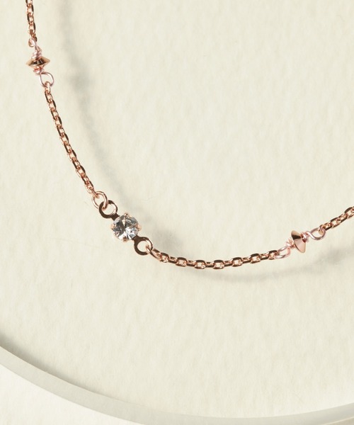 Phoebe(フィービィー)の「スキップグリッターブレスレット(ブレスレット・レディース・ピンクゴールド/イエローゴールド・FREE)」の9枚目の写真