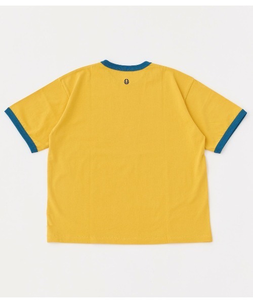 RUGGEDWORKS(ラゲッドワークス)の「Coleman【コールマン】ユニセックス Campfield view Ringer/Tshirt(Tシャツ/カットソー・メンズ・ホワイト/ネイビー/イエロー・M/L/XL)」の6枚目の写真
