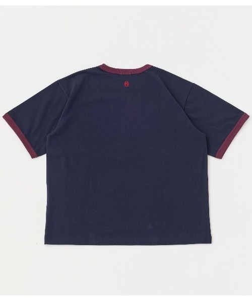 RUGGEDWORKS(ラゲッドワークス)の「Coleman【コールマン】ユニセックス Campfield view Ringer/Tshirt(Tシャツ/カットソー・メンズ・ホワイト/ネイビー/イエロー・M/L/XL)」の12枚目の写真