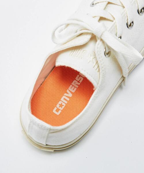MELROSE claire（メルローズ クレール）の「【CONVERSE ALL STAR EC-ARMY'S OX】（スニーカー・レディース・オフホワイト・4/3/2/1）」の2枚目の写真