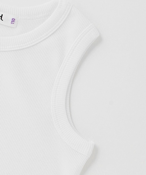 X-girl Stages（エックスガールステージス）の「【WEB限定】フハク半袖シャツ＋タンクトップSET（シャツ/ブラウス・キッズ・ネイビー/ブルー・100cm/90cm/140cm/130cm/110cm/120cm）」の9枚目の写真