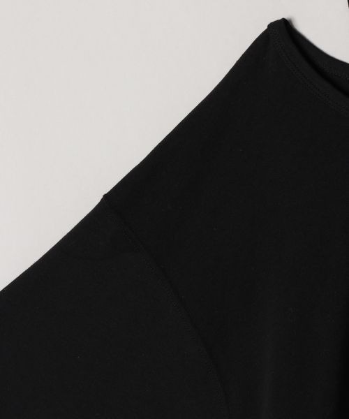 JEANASIS（ジーナシス）の「キョウネンネックデザインBIG TEE/906283（Tシャツ/カットソー・レディース・チャコールグレー/ブラック/ホワイト・FREE）」の5枚目の写真