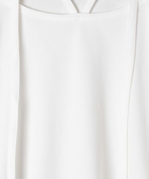 JEANASIS（ジーナシス）の「キョウネンネックデザインBIG TEE/906283（Tシャツ/カットソー・レディース・チャコールグレー/ブラック/ホワイト・FREE）」の10枚目の写真