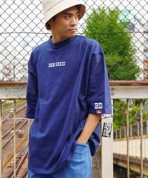 《BEN DAVIS》ビッグシルエット PRINT TEE/抗菌防臭 リサイクルコットン混