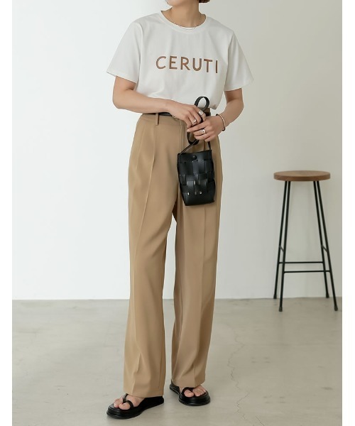 Re:EDIT（リエディ）の「フロントロゴプリントTシャツ（Tシャツ/カットソー・レディース・ホワイト系その他2/ブラック/ホワイト系その他3/ホワイト系その他・LARGE/MEDIUM）」の13枚目の写真