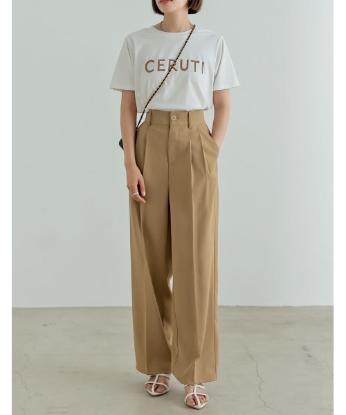 Re:EDIT（リエディ）の「フロントロゴプリントTシャツ（Tシャツ/カットソー・レディース・ホワイト系その他2/ブラック/ホワイト系その他3/ホワイト系その他・LARGE/MEDIUM）」の18枚目の写真
