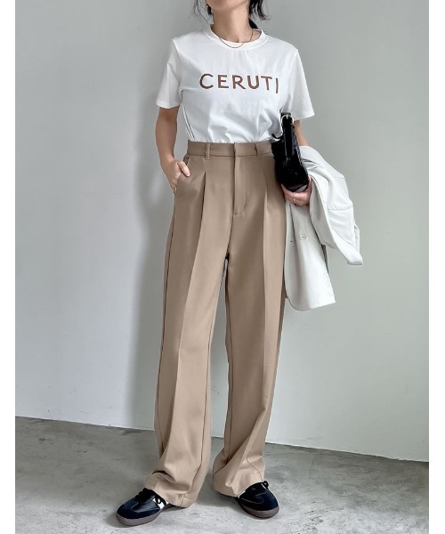 Re:EDIT（リエディ）の「フロントロゴプリントTシャツ（Tシャツ/カットソー・レディース・ホワイト系その他2/ブラック/ホワイト系その他3/ホワイト系その他・LARGE/MEDIUM）」の19枚目の写真