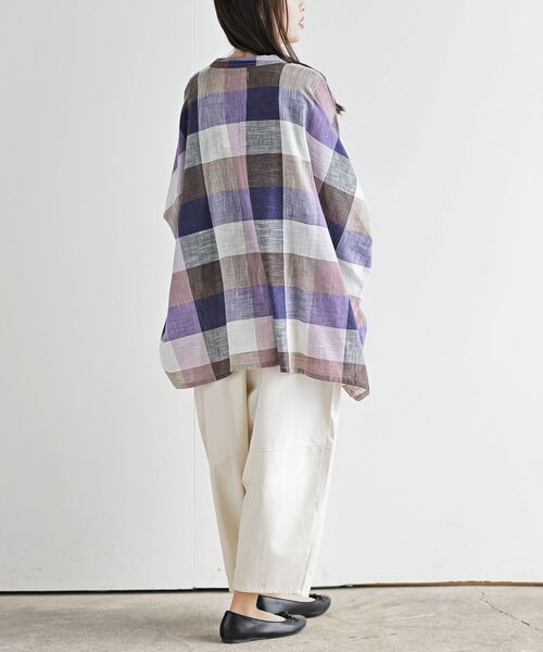 rps（アールピーエス）の「エッグパンツ（その他パンツ・レディース・ブルー/ブラック/カーキ/サックスブルー/アイボリー/ストライプ/ライトカーキ・フリー）」の10枚目の写真