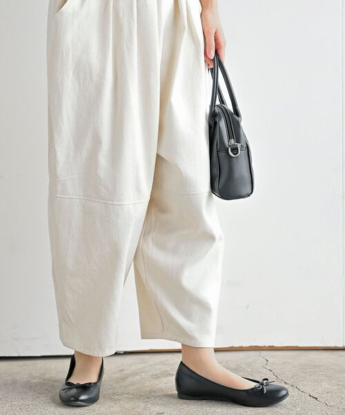 rps（アールピーエス）の「エッグパンツ（その他パンツ・レディース・ブルー/ブラック/カーキ/サックスブルー/アイボリー/ストライプ/ライトカーキ・フリー）」の15枚目の写真