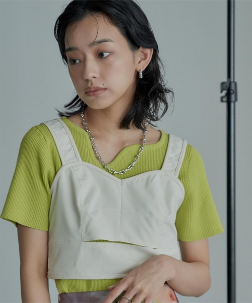 miette(ミエット)の「ホースシューチェーンネックレス(ネックレス・レディース・シルバー/ゴールド・FREE)」の4枚目の写真
