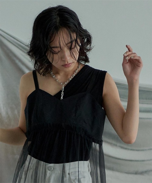 miette(ミエット)の「ホースシューチェーンネックレス(ネックレス・レディース・シルバー/ゴールド・FREE)」の7枚目の写真