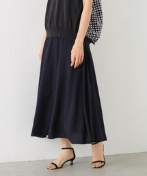 BEARDSLEY | ウエストジャージーリヨセル ギャザースカート(スカート)