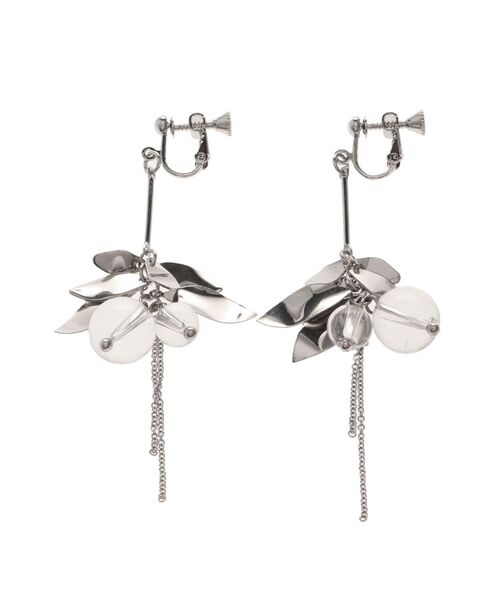 MERCURYDUO（マーキュリーデュオ）の「リーフフォールイヤリング（イヤリング・レディース・シルバー/ゴールド・FREE）」の5枚目の写真