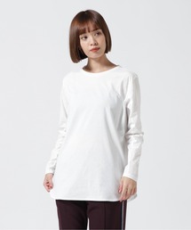 tシャツ DROIT BELLO(ドロイトベロ) スソラウンドロングTシャツ２ レディース DROIT BELLO tシャツ BELLO(ドロイトベロ) スソラウンドロングT